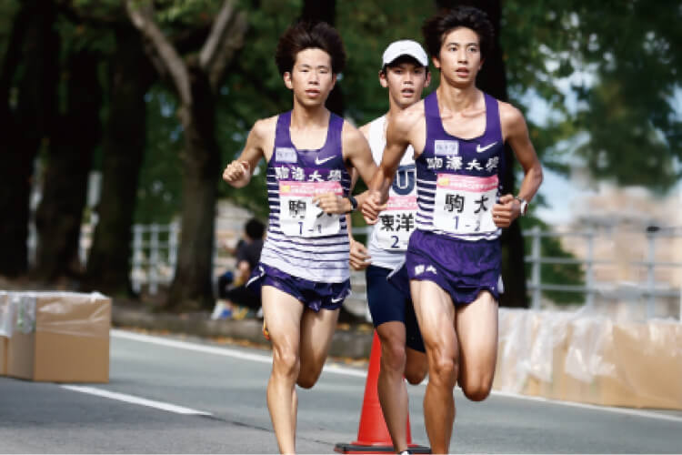 トップレベルの選手と一緒に走れる